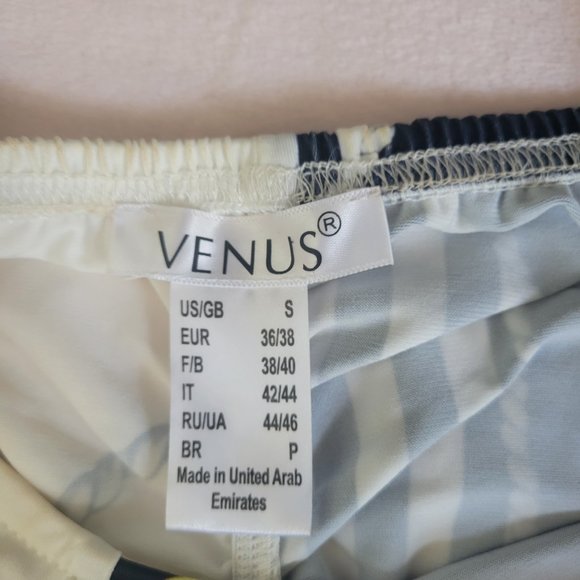 VENUS Small Printed Ruched Top - Sailor Print - Picture 3 of 4